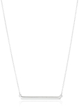 Women’s Sterling Silver Bar Necklace