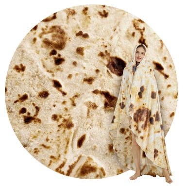 Burrito Blanket – Cozy & Hilarious Gift!