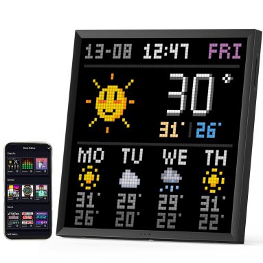 Pixoo-64 WiFi Pixel Frame – App Controlled!