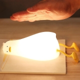 Cute Duck Night Light: Touch Control & USB-C Rechargeable