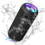 24W IPX7 Bluetooth Speaker – LED & 30H Play!